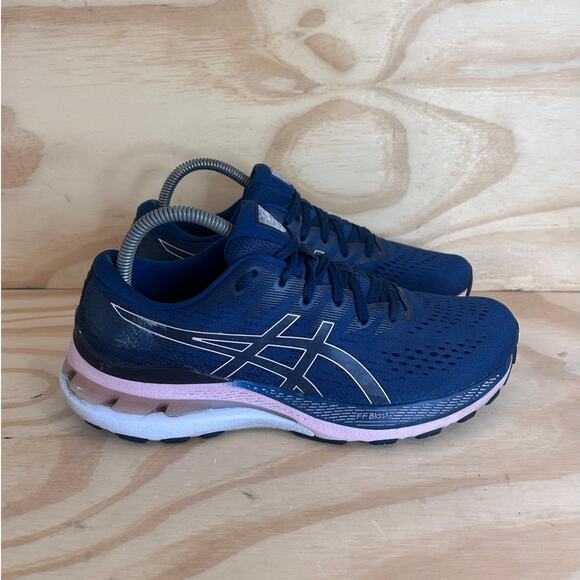 Asics Shoes - Asics - Gel-Kayano 28 - Running Shoes - Blue - Women's - 8.5 - 1012B047